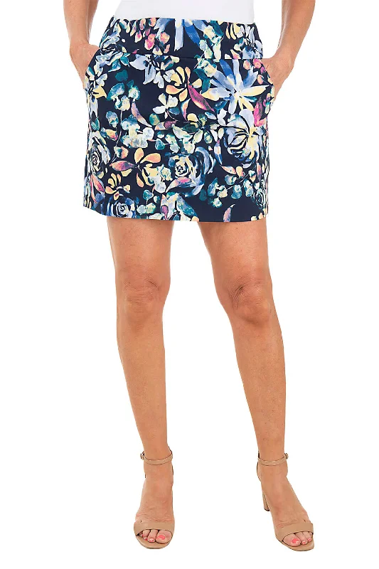 Limited-Time Price Drop!Rose Petals Pull-On Skort