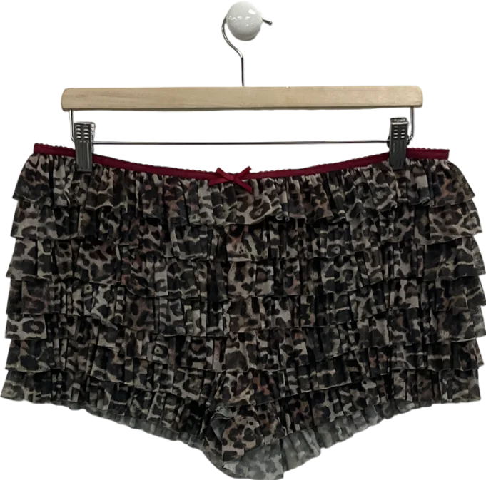 The Best Deals Won’t Wait!Jaded London Brown Leopard Print Rhea Bloomer UK 14
