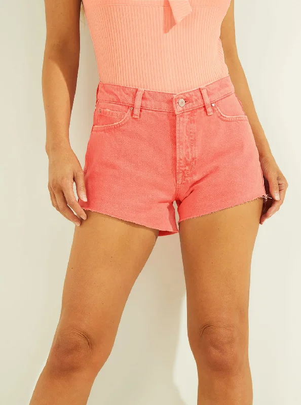 Your Favorite Items on Sale Now!Coral Manila Denim Shorts