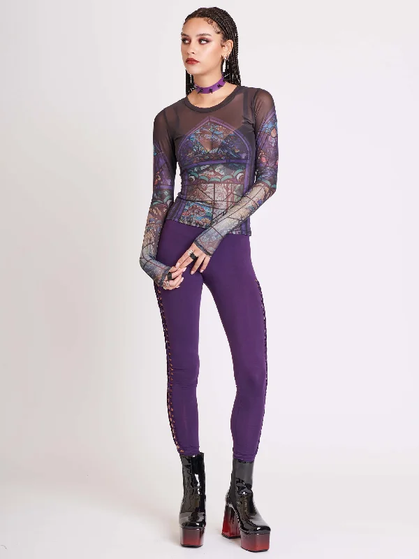 Stained Glass Mesh Top