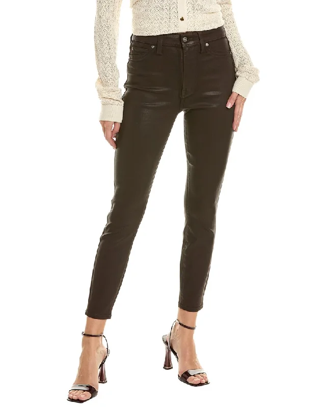 Save More Than Ever!7 For All Mankind High-Waist Chocolate Coated Ankle Skinny Jean Save More Than Ever!7 For All Mankind High-Waist Chocolate Coated Ankle Skinny Jean