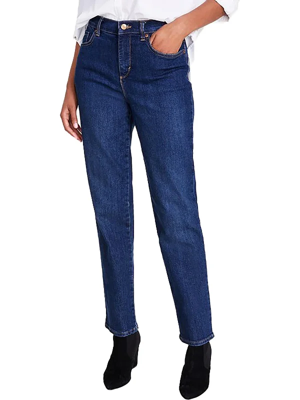 Enjoy Huge Discounts Now!Amanda Womens Classic Rise Stretch Tapered Leg Jeans