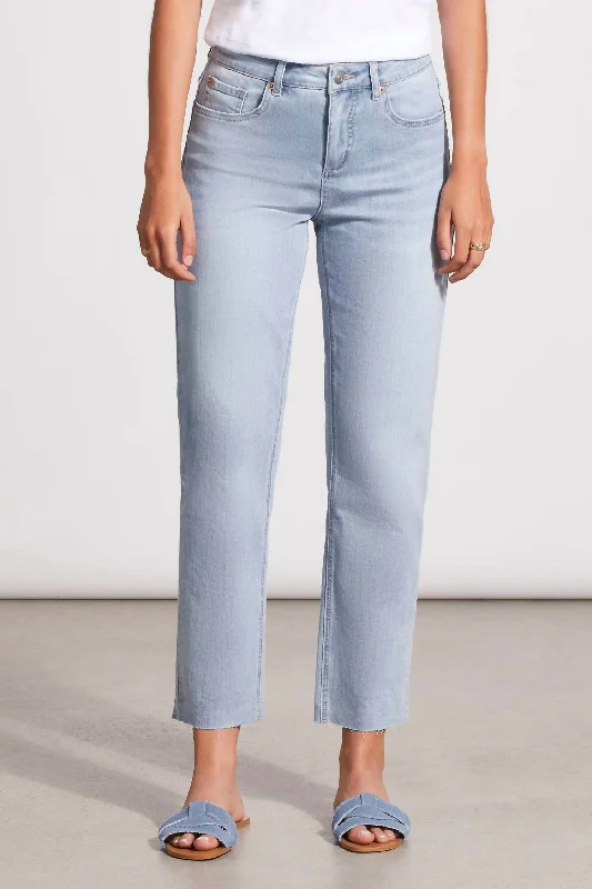 Special Discounts Inside!Audrey Girlfriend Straight Ankle Jean In Beach Wash