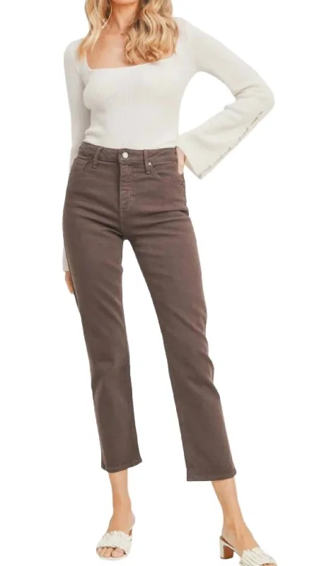 Score Big Savings Today!Cigarette Jeans In French Roast