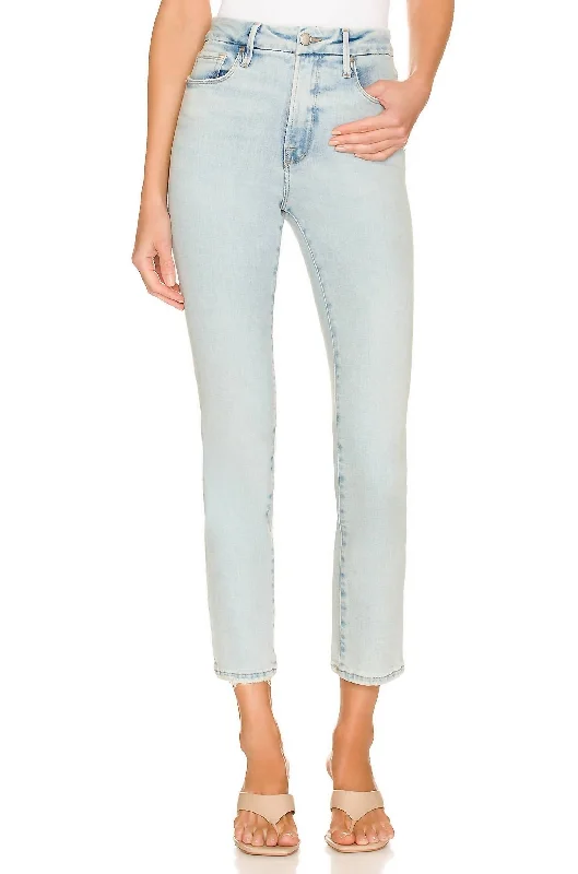 Your Dream Deal is Here!Classic Natural Fray Hem Jean In Indigo