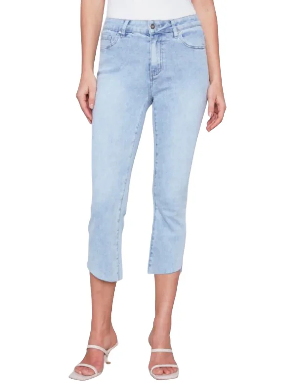 Find the Best Deals Here!Cropped Bootcut Jeans In Medium Blue