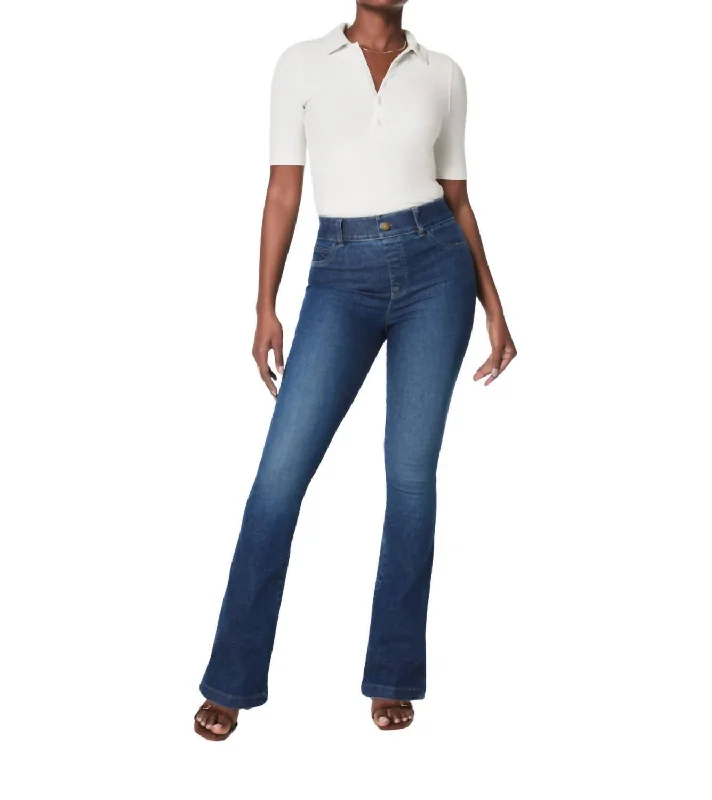 Save More When You Shop More!Flare Jeans In Authentic Blue