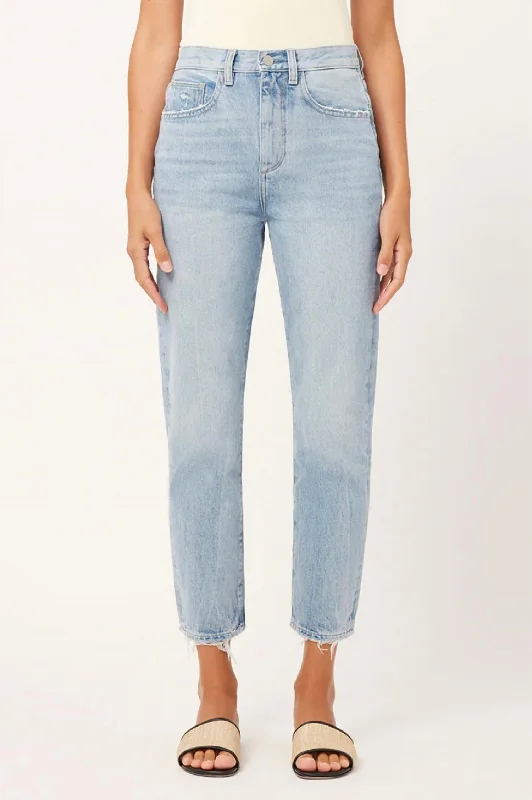 Hot Deals You Can’t Resist!Lela Slim Ultra High Rise Jeans In Light Seaglass