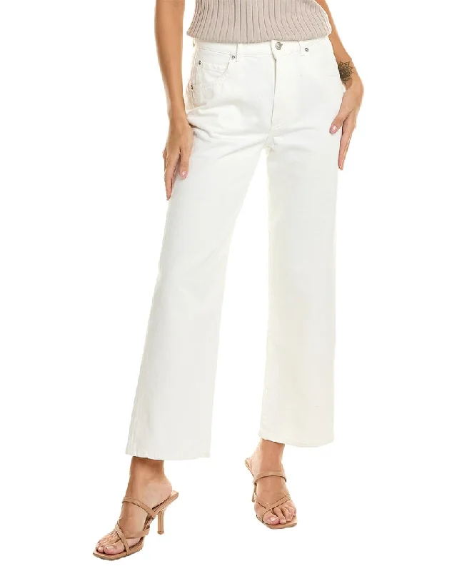Grab Yours Before It’s Too Late!Loro Piana Cropped High-Rise White Straight Leg Jean Grab Yours Before It’s Too Late!Loro Piana Cropped High-Rise White Straight Leg Jean