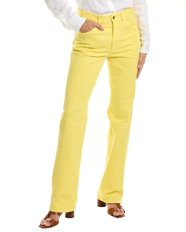 Shop Today, Save Tomorrow!Loro Piana High-Rise Yellow Straight Leg Jean