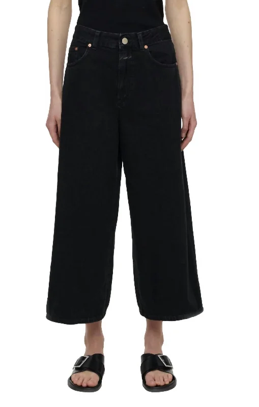 Hurry, Sale Ends Soon!Lyna Wide Leg Jean In Black