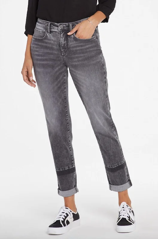 Get the Best for Less!Margot Girlfriend With Rolled Cuff Jean In Nobelle