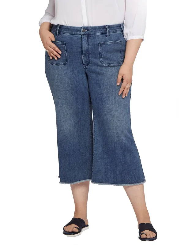 Get More for Less!NYDJ Patchie Caliente Wide Leg Jean