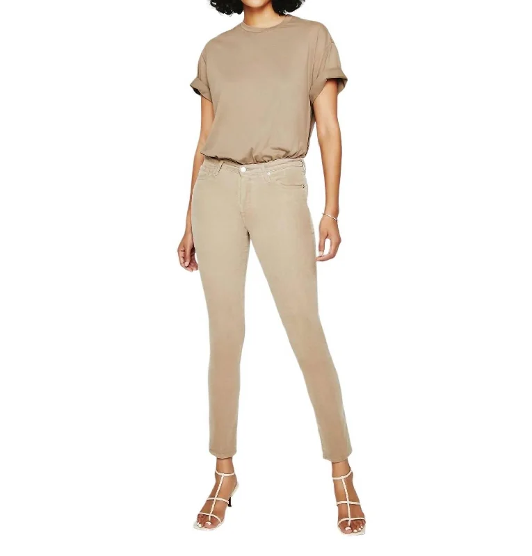 Lowest Prices Guaranteed!Prima Mid Rise Cigarette Ankle Jean In Silk Bamboo