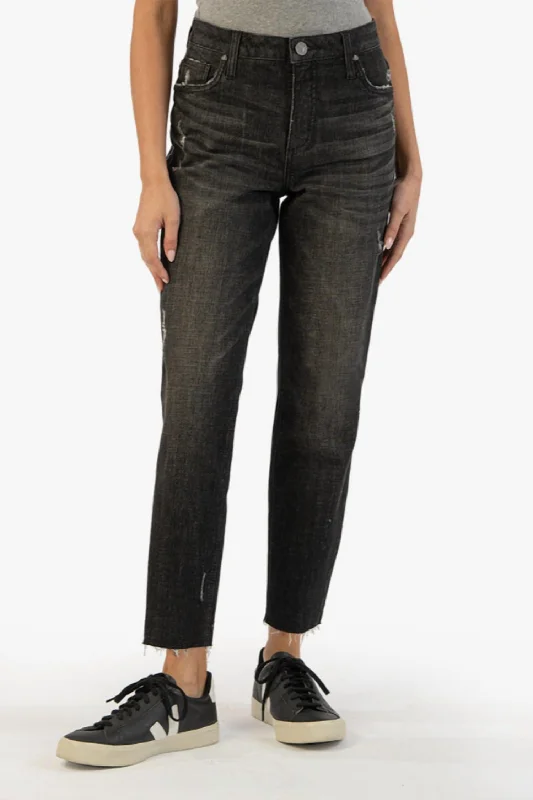 Snag the Best Prices Now!Rachael High Rise Fab Ab Mom Jean In Distinguish Wash