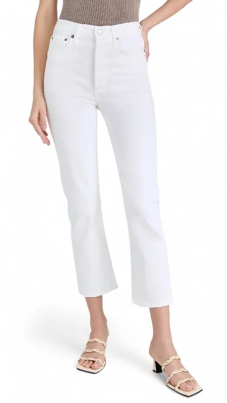 Best Deals Just for You!Riley High Rise Straight Crop Jean In Whip
