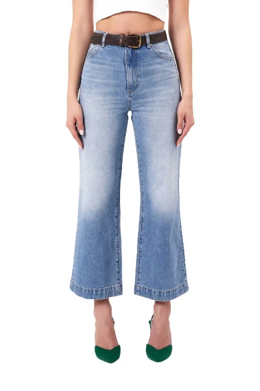 Hurry! While Supplies Last!Sailor Scoop Jean In Mid Vintage Blue