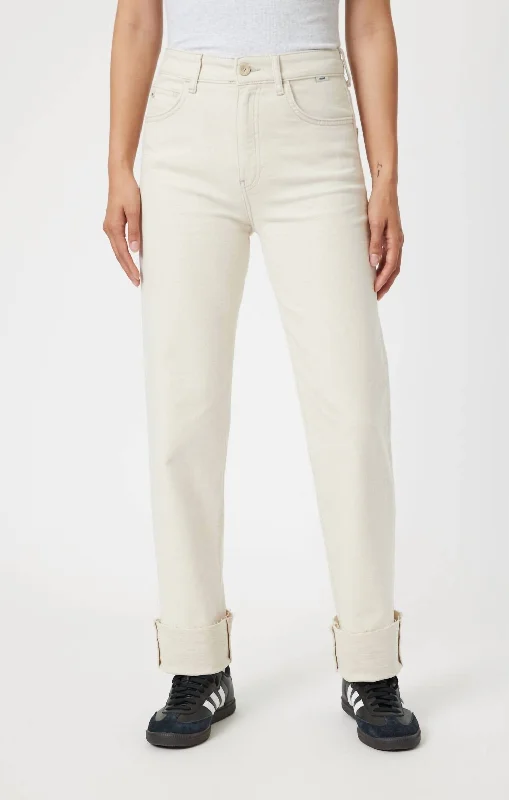 Mega Sale Happening Now!Savannah Jeans In Natural Ecru