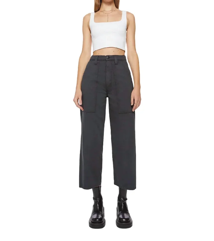 Shop More, Spend Less!The Quartet Breaker Flood Jeans In Faded Black
