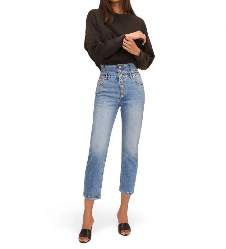 Find Your Perfect Deal Today!Turner Ii High Waist Jean In Indigo Medium Stone Wash Find Your Perfect Deal Today!Turner Ii High Waist Jean In Indigo Medium Stone Wash