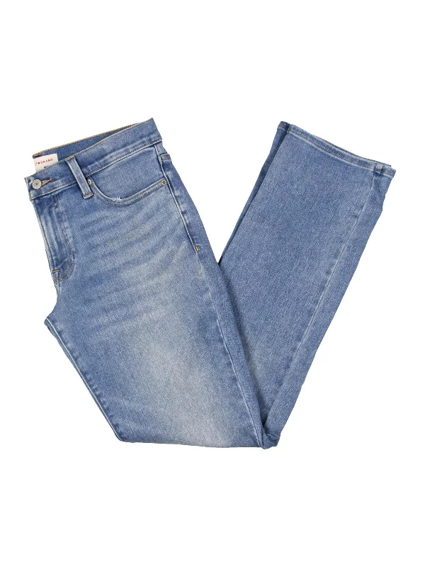 Find Your Perfect Deal Today!Womens Mid Rise Light Wash Straight Leg Jeans