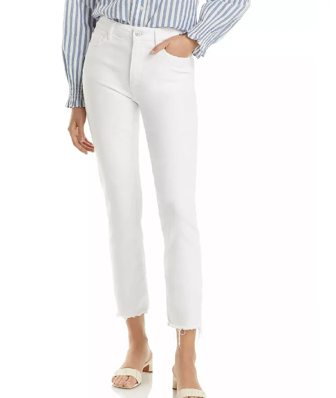 The Sale You’ve Been Waiting For!Cindy Straight Ankle Jeans In White Noise