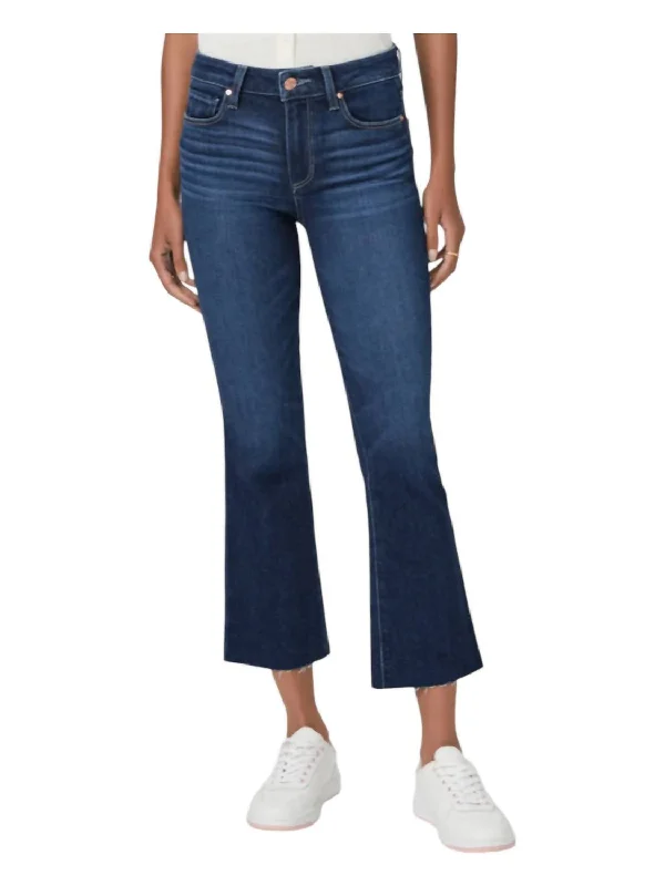 Flash Deals – Act Quickly!Colette Crop Flare Raw Hem Jeans In Sagrada