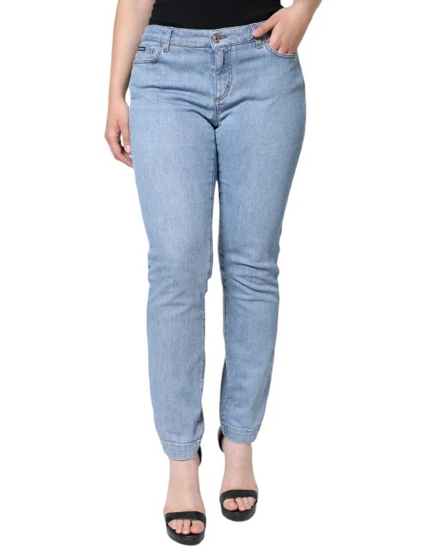 Find Your Perfect Deal Today!Dolce & Gabbana  Pretty Slim Fit Cotton  Women's Jeans