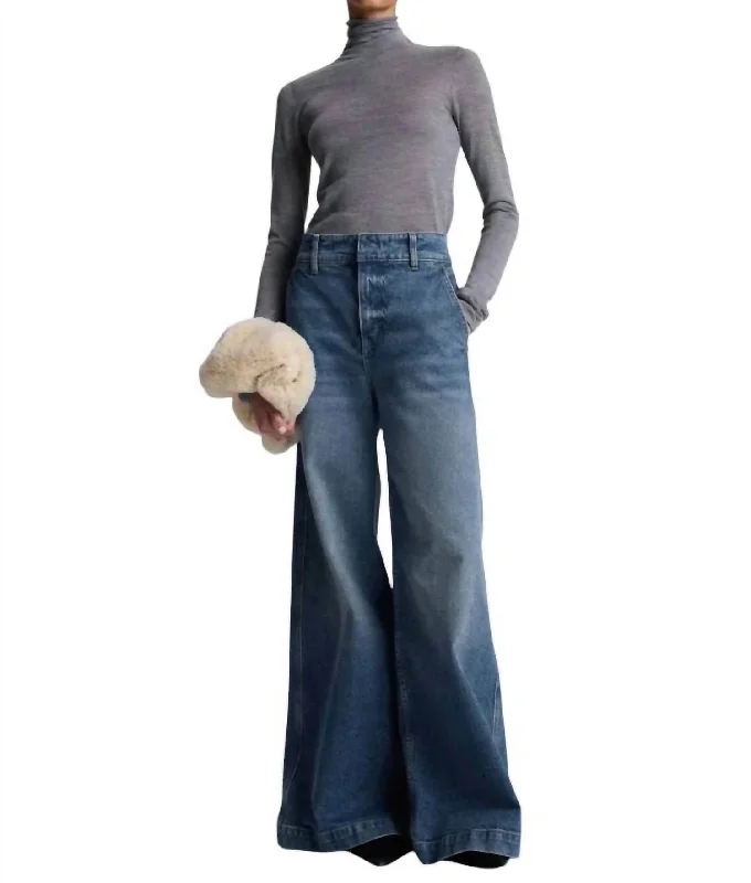 Special Offer – Act Fast!Grant Stretch Wide Leg Jean In Medium Wash