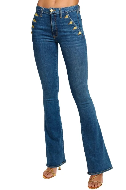 Exclusive Deals Just for You!Helena Flare Jeans In Medium Wash
