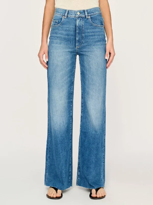 The Sale You’ve Been Waiting For!Hepburn Wide Leg Jeans In Driggs