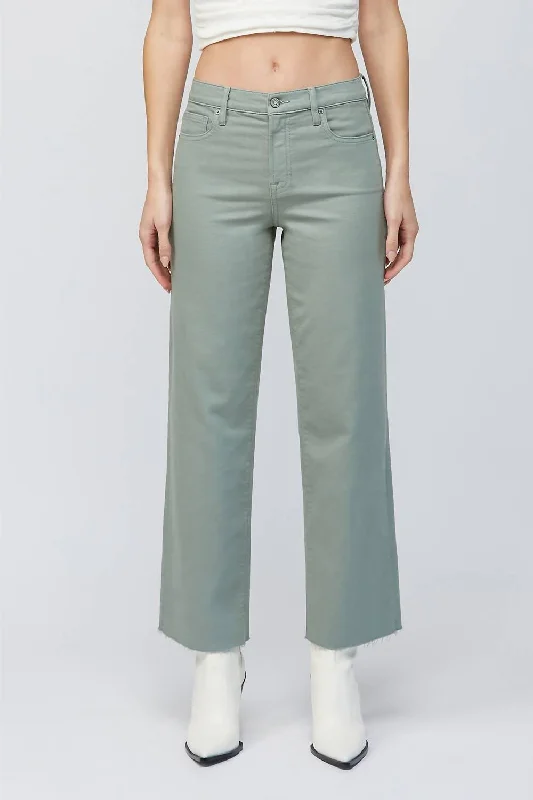 Shop Before It’s Gone!Logan Dad Jeans In Sage