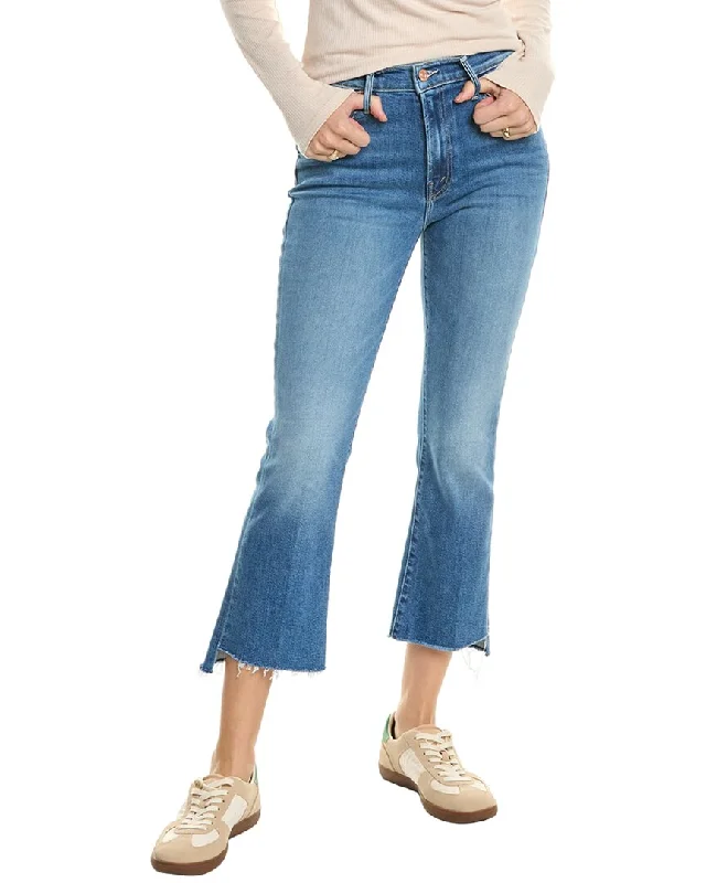 Lowest Prices Guaranteed!MOTHER The Insider Step Fray Different Strokes Crop Jean