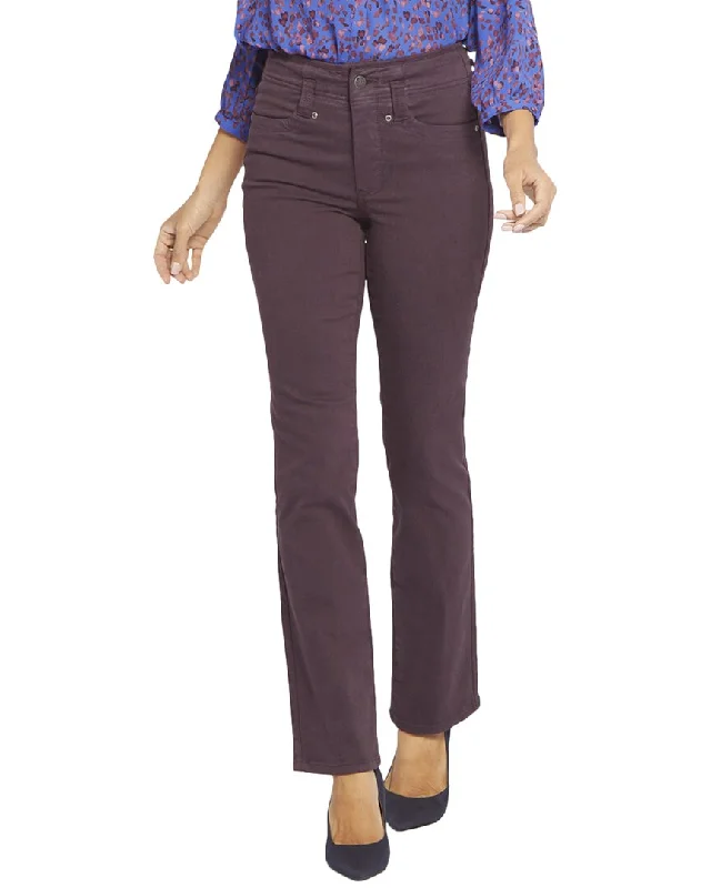 Amazing Prices You Can’t Resist!NYDJ Petite Marilyn Eggplant Straight Jean