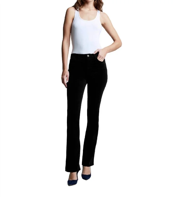 Today’s Deals, Tomorrow’s Regrets!Stevie High Rise Straight Jean In Noir Velvet