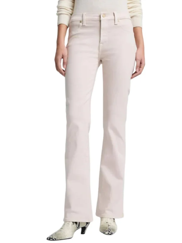 The Best Deals Won’t Wait!Tailorless Coated Bootcut Jeans In Vintage White