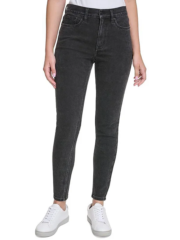Your Shopping Spree Starts Here!Womens High Rise Denim Skinny Jeans