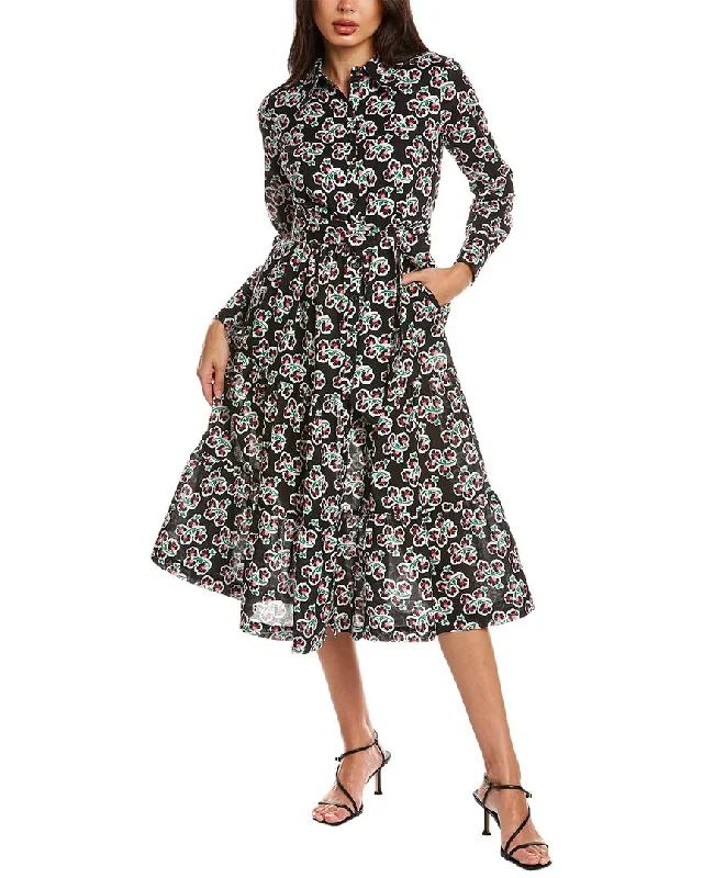 Snag the Best Prices Now!Boden Tiered Maxi Shirt Dress