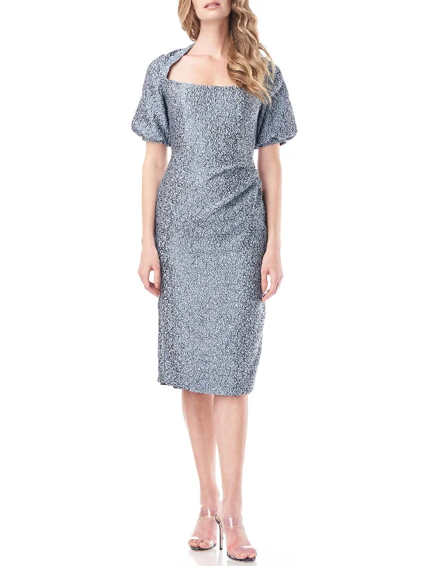 Great Deals, Just for You!Fernanda Womens Floral Midi Cocktail and Party Dress