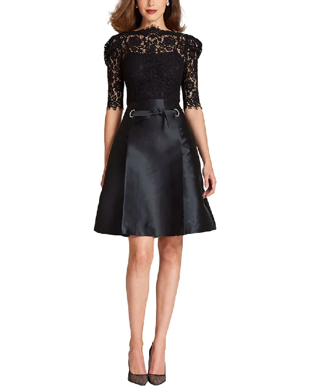 Act Fast – Limited Time Savings!Teri Jon by Rickie Freeman Special Occasion Short Silk-Blend Dress