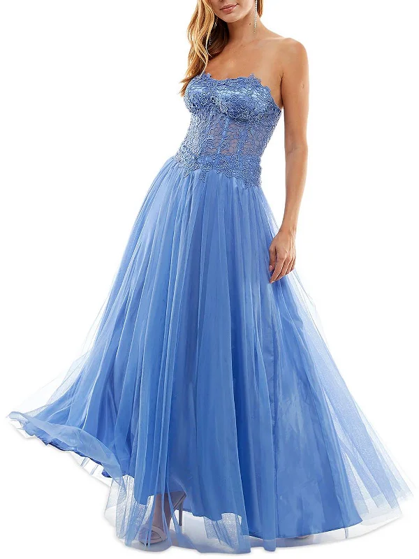 Biggest Sale of the Season!Womens Mesh Beaded Evening Dress