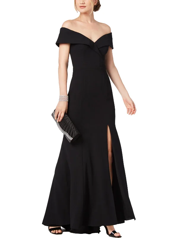 New Discounts Just Dropped!Womens Off-The-Shoulder Long Evening Dress
