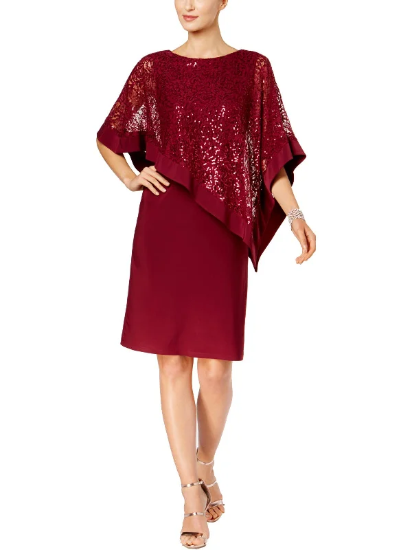 Biggest Sale of the Season!Womens Sequined Lace Special Occasion Dress