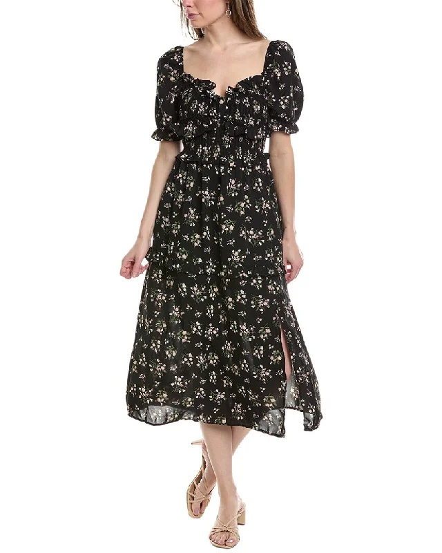 Save Like Never Before!70/21 Smocked Midi Dress
