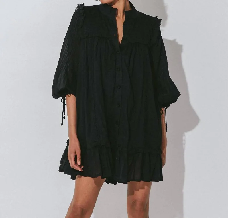 Don't Miss Out!Abby Mini Dress In Black