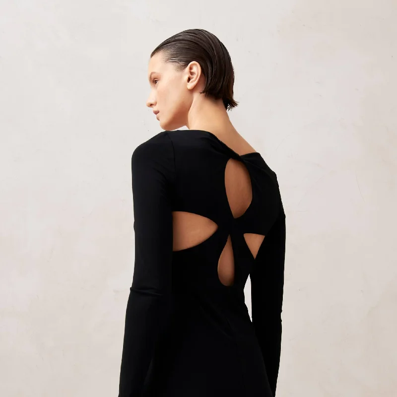 More Discounts, More Joy!Astra Black Mini Dress