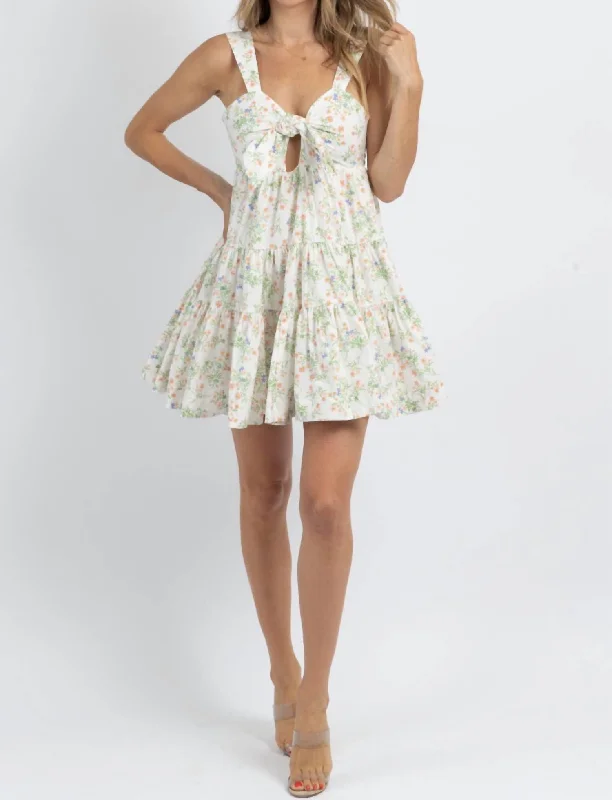 Don't Miss Out!Atwood A-Line Mini Dress In Coral