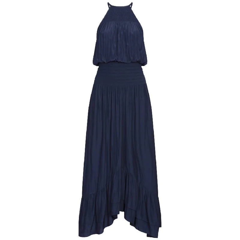 Crazy Discounts Inside!Bianca Midi Dress In Navy