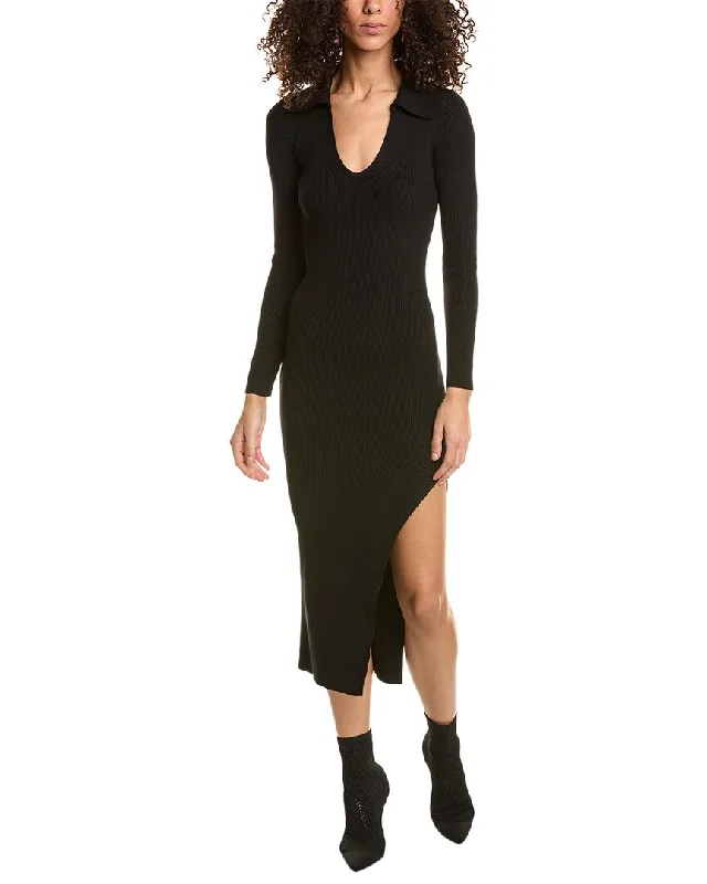 Buy More, Pay Less!Dress Forum Wide Collar Midi Dress