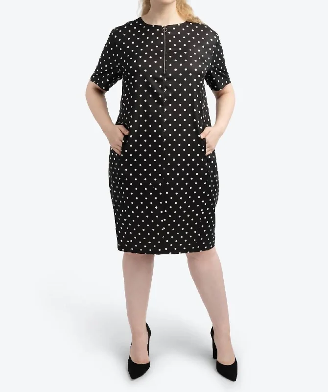 Get More, Spend Less – Shop Now!Go-To Midi Dress In Timeless Dot